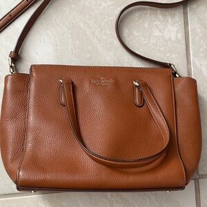 Kate Spade Tan Leather Satchel